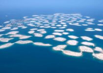 A picnic day out at The World Islands in Dubai, UAE