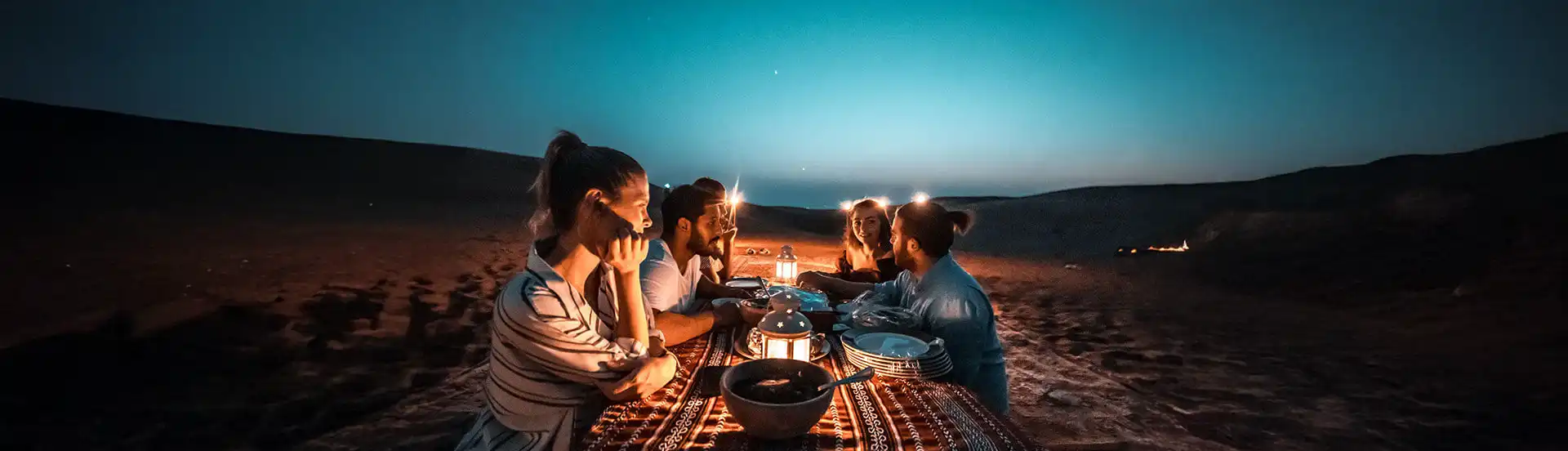 dubai desert safari dinner
